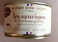 Les saucisses de Toulouse grillées