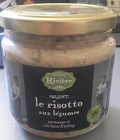 Le risotto aux légumes parmesan et vin blanc Riesling