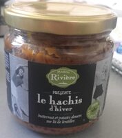 Le hachis d'hiver butternut et patates douces lentilles
