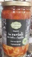 Ravioli au tofu & basilic