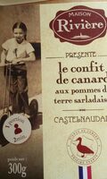 Confit de canard aux pommes de terre sarlardaises