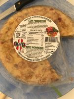 Tortilla con pimientos
