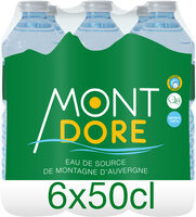 MONT DORE 6x0.50 L Eau de Source