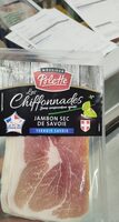 Les chiffonnade jambon sec savoie