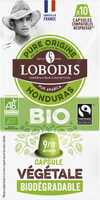 Capsules compatibles Nespresso Biodégradable Bio - Honduras