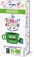 Bolivie - pur Arabica - intensité 6