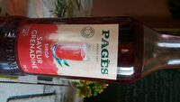 Sirop saveur grenadine