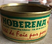 Paté de foie pur porc Hoberena