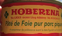 Pâté de foie pur porc piquant