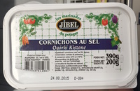 Cornichons au sel