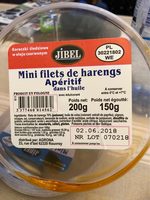Mini filets de harengs