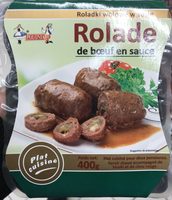 Rolade de boeuf en sauce