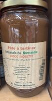 Pate a tartiner artisanale choco noisette