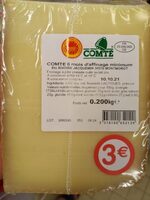 Comté 6 mois d'affinage minimum