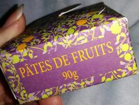 Pâtes de fruits