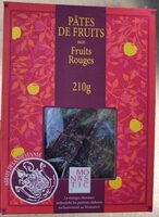 Pâtes aux fruits rouges, 210g