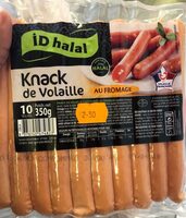 Knack de volaille au fromage