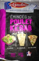 Emincés de Poulet Kebab