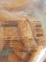 Crousty de poulet halal