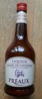 Liqueur crème de Calvados