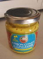 Citron confit au gingembre