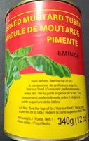 Tubercule de moutarde pimenté