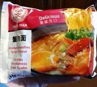 Nouilles instantanées saveur crabe