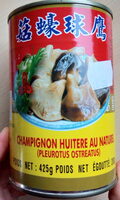 Champignon huître au naturel