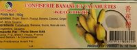 Confiserie banane et cacahuètes Keo Chuoi