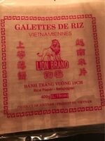 Galettes de riz