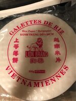 Galettes de riz