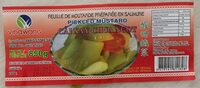 Feuille de moutarde preparée en saumure