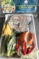 Préparation pour soupe de poisson congelé