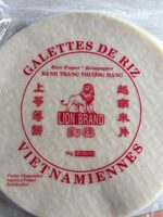 Galettes de riz Vietnamiennes