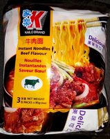 Nouilles Instantanées Saveur Bœuf
