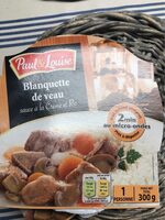 Blanquette De Veau Sauce À La Creme