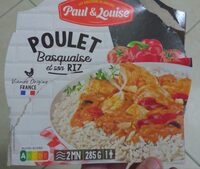 Poulet Basquaise et Son Riz