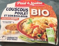 Couscous poulet et son boulgour
