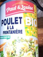 Poulet à la printanière