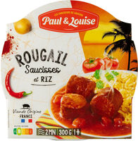 Rougail saucisses et riz