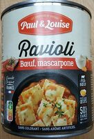 Ravioli Bœuf Mascarpone