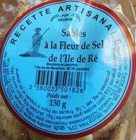 Sablés à la fleur de sel de l'île de ré