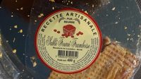 Sablé fourré framboise