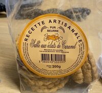 Sables aux eclats de caramel