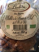 Sablé à la fleur de sel de l'ile de Ré