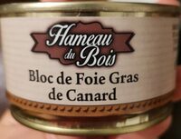 Bloc de foie gras de canard