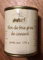 Bloc de foie gras de canard