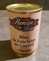 Bloc de foie gras de canard