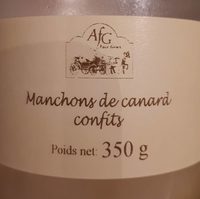 Manchons de canard confits