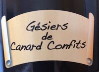 Gésiers de canard confits